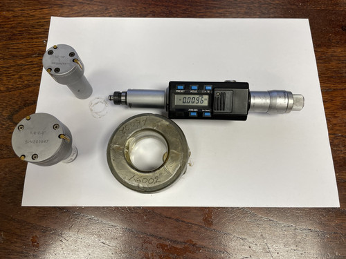 Mitutoyo digital bore mic set - bore,