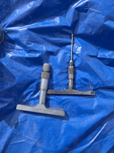 Depth micrometer pair - depth,