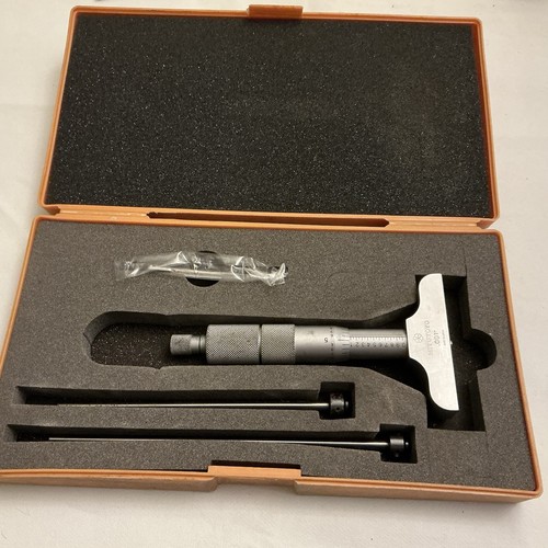 Depth micrometer with - micrometer,